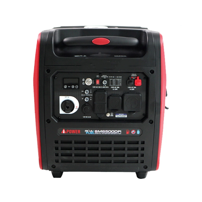 موتور برق دوگانه سوز ای پاور 6.5 کیلووات مدل SM6500DFi